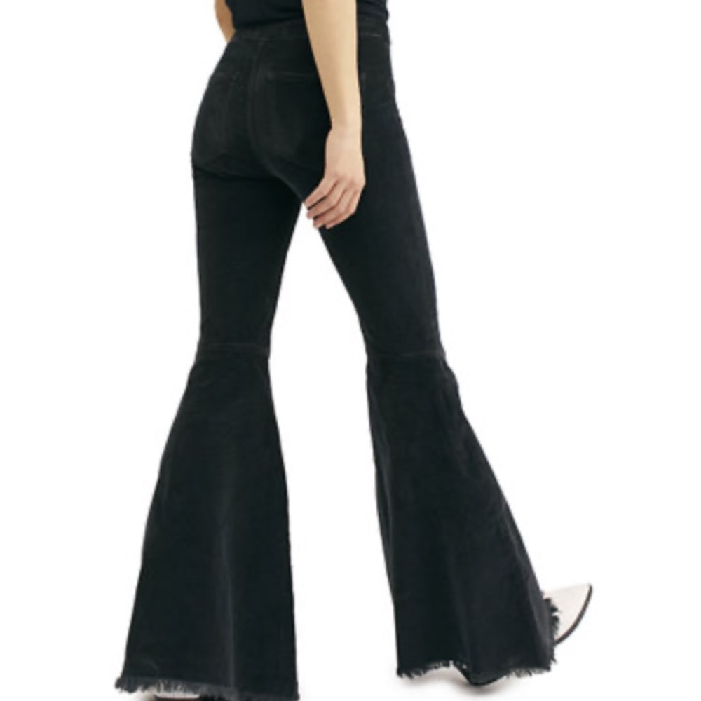 Free people just float on flare jeans